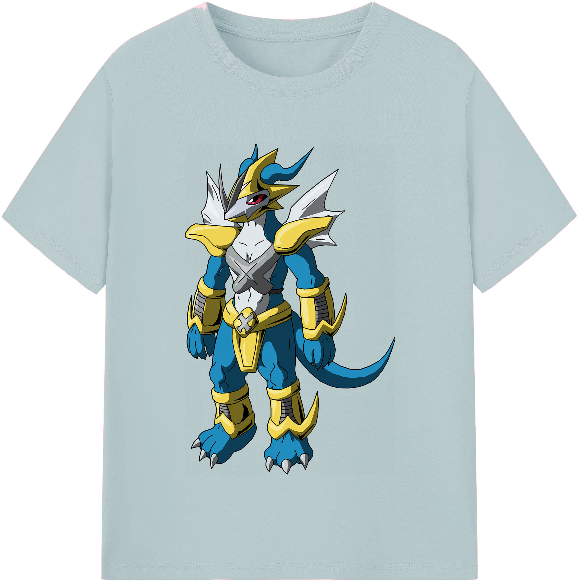 （画像用） Digimon デジタルモンスター/デジモン 綿100％半袖Tシャツ（フロントプリント）
